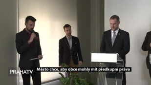 Město chce, aby obce mohly mít předkupní práva
