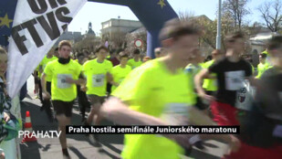 Praha hostila semifinále Juniorského maratonu