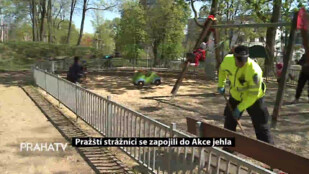 Pražští strážníci se zapojili do Akce jehla