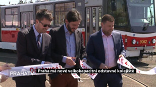 Praha má nové velkokapacitní odstavné kolejiště