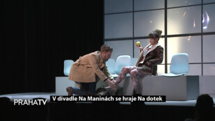V divadle Na Maninách se hraje Na dotek