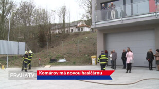 Komárov má novou hasičárnu
