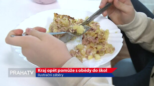 Kraj opět pomůže s obědy do škol