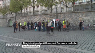 Magistrát podpořil kampaň Do práce na kole