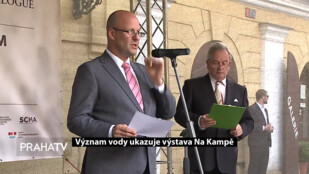 Význam vody ukazuje výstava na Kampě