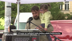 V Praze se veřejně četla jména obětí holocaustu