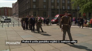 Praha 6 uctila památku vojáků 2. světové války