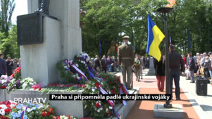 Praha si připomněla padlé ukrajinské vojáky