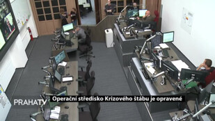 Operační středisko Krizového štábu je opravené