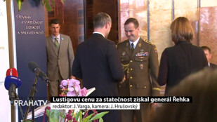 Lustigovu cenu za statečnost získal generál Řehka