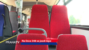 Na lince 348 se jezdí lépe