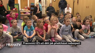 Pracovníci IZS učí děti jak předcházet nebezpečí