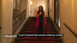 Zruční studenti byli oceněni stříbrnou medailí