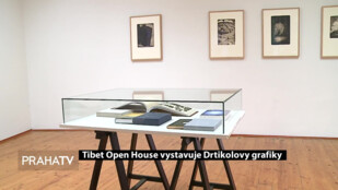 Tibet Open House vystavuje Drtikolovy grafiky