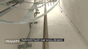 Radotínští hasiči mají novou zbrojnici