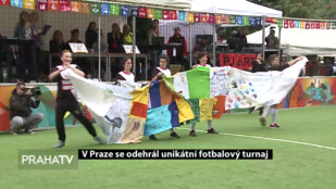 V Praze se odehrál unikátní fotbalový turnaj