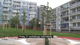 Praha 11 revitalizuje vnitrobloky