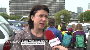 Žáci z Prahy 4 po roce opět kontrolovali řidiče