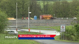 Mirošovice trápí opravy silnic