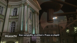 Stav veřejného osvětlení v Praze se zlepšil