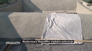 Modernizace Negrelliho viaduktu pokračuje