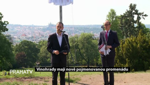 Vinohrady mají nově pojmenovanou promenádu