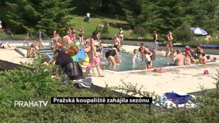 Pražská koupaliště zahájila sezónu