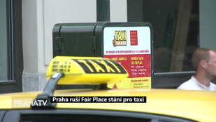 Praha ruší Fair place stání pro taxi