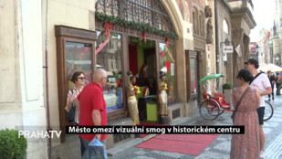 Město omezí vizuální smog v historickém centru
