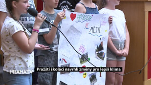 Pražští školáci navrhli změny pro lepší klima