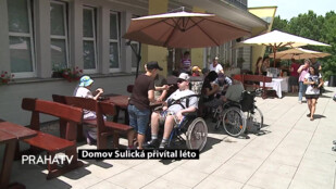 Domov Sulická přivítal léto