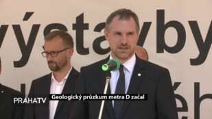 Geologický průzkum metra D začal
