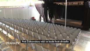 Pod Žižkovskou věží se bude hrát divadlo