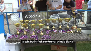 Mezinárodní fotbalový turnaj vyhrála Slavia