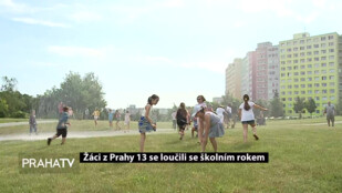 Žáci z Prahy 13 se loučili se školním rokem