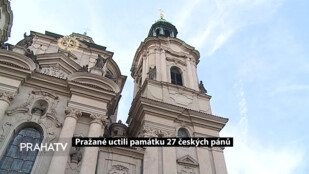 Pražané uctili památku 27 českých pánů