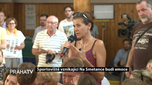 Sportoviště vznikající Na Smetance budí emoce