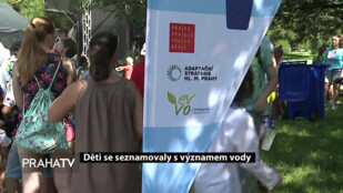 Děti se seznamovaly s významem vody