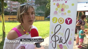 Joy fest přilákal desítky obyvatel Prahy 8