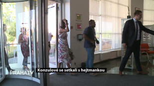 Konzulové se setkali s hejtmankou