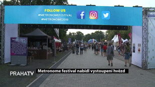Metronome festival nabídl vystoupení hvězd