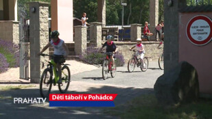 Děti táboří v Pohádce