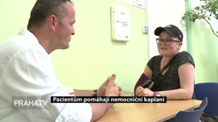 Pacientům pomáhají nemocniční kaplani