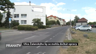 Ulice Žalanského by se mohla dočkat opravy