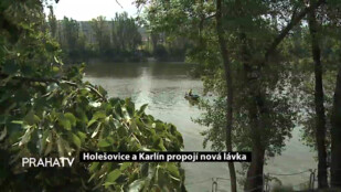 Holešovice a Karlín propojí nová lávka