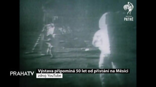 Výstava připomíná 50 let od přistání na Měsíci