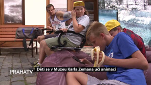 Děti se v Muzeu Karla Zemana učí animaci
