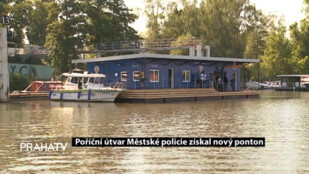 Poříční útvar Městské policie získal nový ponton