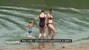 Stav vody v přírodních koupalištích je dobrý