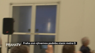 Praha zná výtvarnou podobu dvou stanic metra D